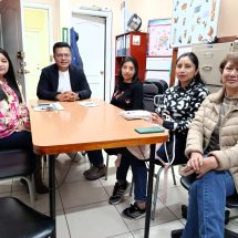 Reunión con representantes de la Casa Hogar Santiago