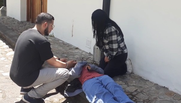 Taller de primeros auxilios en el núcleo Quito