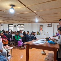 Siembra de arbolitos: una nueva etapa en Santa María de Milán