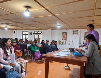 Siembra de arbolitos: una nueva etapa en Santa María de Milán